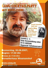Buchlesungsplakat 30.08.2007